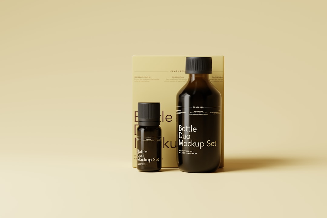 Riviera Yağları Şeffaf Cam Şişe Ürün Sunum Teknikleri